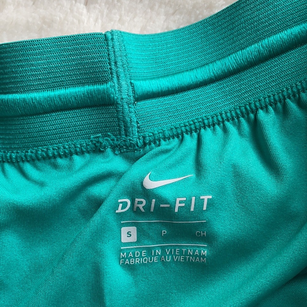 ✨NEW✨ NIKE Turquoise & Lime Athletic Shorts - Picture 3 of 5